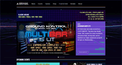 Desktop Screenshot of groundkontrol.com
